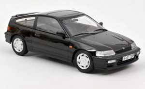 NOREV  COLLECTORS  1:18 AUTO DIE CAST   HONDA CRX  1990 NERO          ART 188010 - Foto 1 di 3