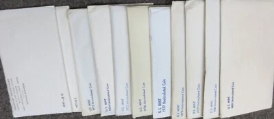 1971 to 1981 US Mint Mint Sets 11 sets P & D Uncirculated Good cheaper price - Image 1 of 4
