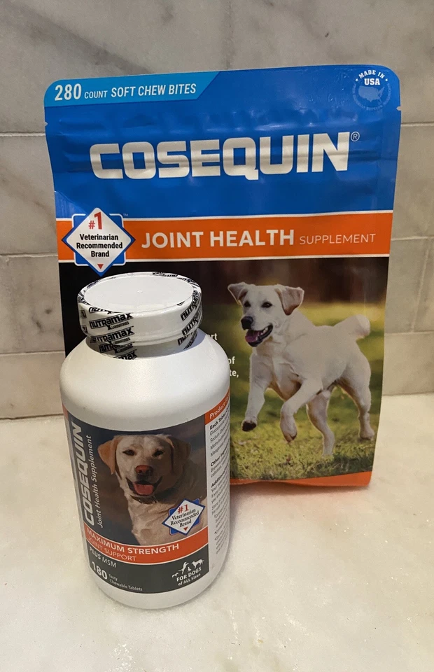 Cosequin Joint Supplement for Dogs with Glucosamine and MSM - 280 soft chews
