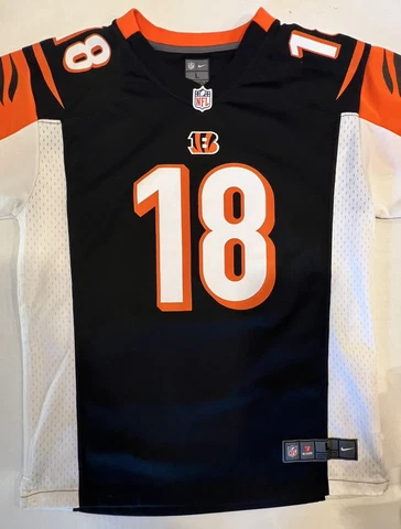 Youth NFL Cincinnati Bengals Nike On Field Jersey AJ Green #18 Size Youth L Cover