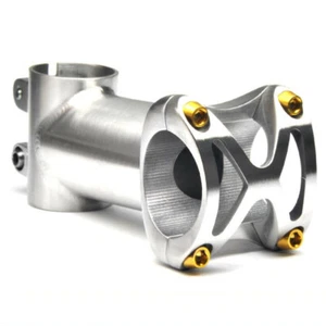 Titanium MTB Road Bike Bicycle Handlebar Stem 1" 25.4mm 31.8mm 50-120mm 5°  - Picture 1 of 11