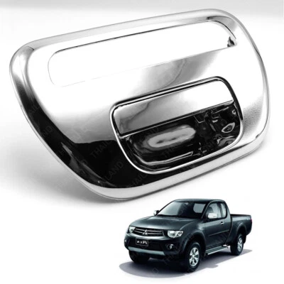 Manija de puerta trasera cromada para Mitsubishi Triton L200 MN ML UTE 2006-2013 Foto 1 de 3