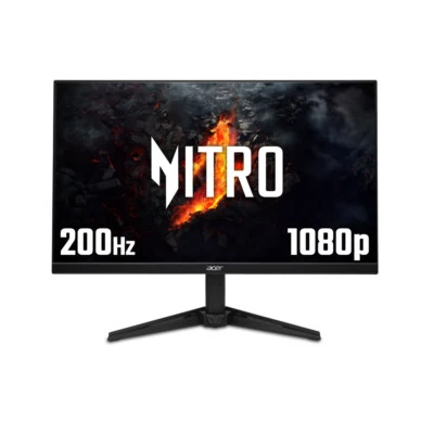 Acer NITRO QG1 Nitro QG241YX1 23.8" IPS LED Full HD FreeSync 200Hz Black Monitor - Image 1 of 4