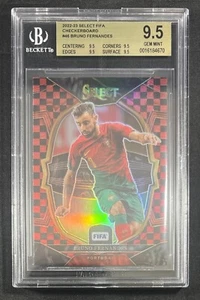 Bruno Fernandes 2022-23 Panini Select Checkerboard #46 BAS 9.5 - Picture 1 of 2