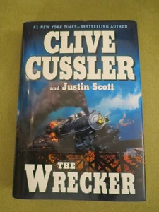 The Wrecker by Clive Cussler and Justin Scott, Hardcover, LIKE NEW - Imagen 1 de 11