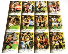2018 SELECT AFL FOOTY STARS TRADING CARD FULL BASE CARD TEAM SET-HAWTHORN(12)