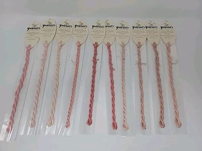 Pearsall's Filoselle Embroidery Silk Floss 4m 6 Ply MADE ENGLAND Vintage Pink O - Image 1 of 4