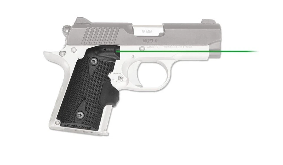 CRIMSON TRACE LG-409G LASERGRIPS MIRA LASER VERDE PARA KIMBER MICRO 9  - Imagem 1 de 1