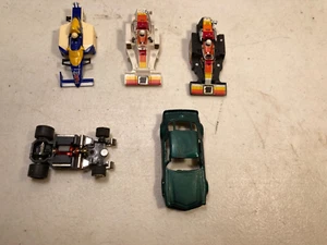 Coche tragamonedas AURORA AFX G PLUS F1 Indy Lotus vintage HO 3 CARROCERÍAS 1 chasis en funcionamiento - Imagen 1 de 5