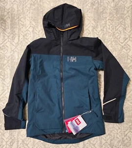 Helly Hansen Junior Boys Sogndal Jacket Navy size 14 - Picture 1 of 3