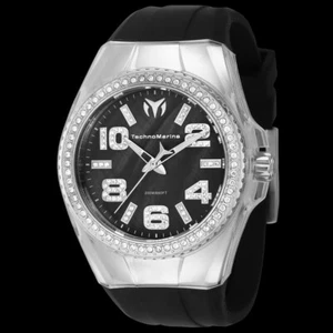 TechnoMarine Cruise Monogram Unisex Watch 42MM Mother Of Pearl Dial Swiss Movt - Picture 1 of 4