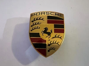 Porsche OEM Logo emblem Part Number 95555960001 - Picture 1 of 5