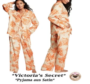 Victoria's Secret * seidiges Satin Pyjama Set * Loungeset * Gr. XS, XL * KP 101€ - Bild 1 von 14