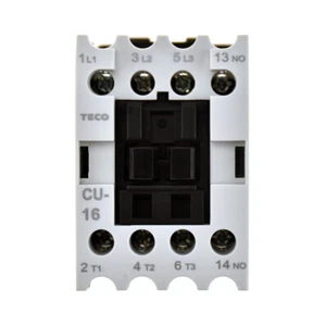 Contattore magnetico CU-16 3A1a 3A1b per TECO AC24V AC110V 220V 380V 30A, 3 fasi - Foto 1 di 24