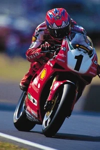 Ducati 916 SBK Carl Fogarty: lienzo de galería - impresión de metal - póster 36" x 24" - Imagen 1 de 42