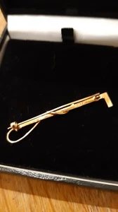 Gold Antique Hunting Whip Brooch - Picture 1 of 4