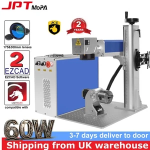 Máquina de marcado láser de fibra JPT 60W MOPA marcado de color en acero manchado - Imagen 1 de 16