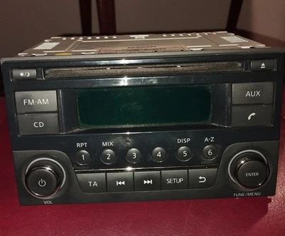 Radio Cd Originale Per Nissan Qashqai J10 Del 2012 ( Con Codice Di Sblocco) - Immagine 1 di 2