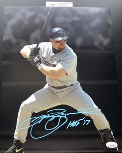 Jeff Bagwell Signed Autographed 11x14 Photo Houston Astros Baseball JSA COA - Picture 1 of 3