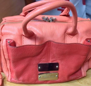 SEE BY CHLOE 2Way Bag Genuine Leather Nelly Orange Ladies From Japan - Picture 1 of 24