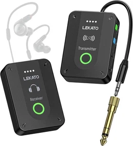 LEKATO MS-02 In-Ear Monitor, Upgrade 2.4G Stereo/Mono Wireless In Ear Monitor S - Bild 1 von 7