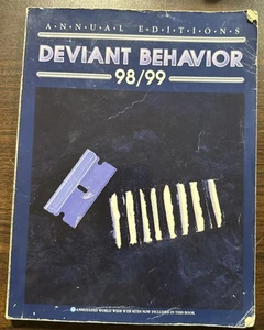 (McGraw Hill / Dushkin 1998-99 Deviant Behavior Annual Editions - Imagen 1 de 2