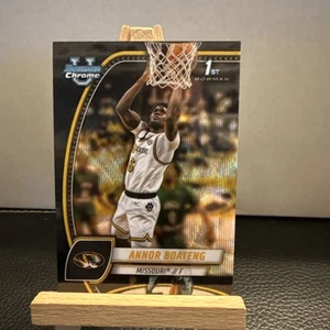2024-25 Bowman Chrome U Annor Boateng 1st Bowman Black Wave - Picture 1 of 3