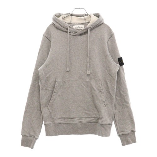 Felpa con cappuccio STONE ISLAND logo patch pullover grigio 721564151 usata 22544299240dd81a2cdb