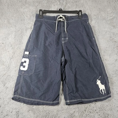 Pantalones Cortos Forrados Polo Ralph Lauren para Niños Talla XL 20 Big Pony 3 Natación Juvenil Foto 1 de 4