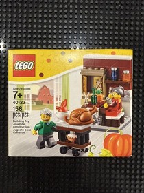 New Box RETIRED Lego 40123 Thanksgiving Feast Set