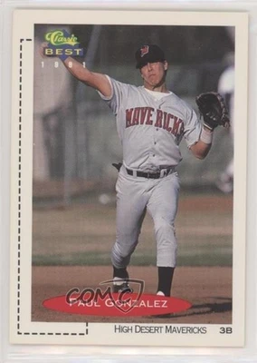 1991 Classic Best Minor League Paul Gonzalez #82 - Image 1 of 2