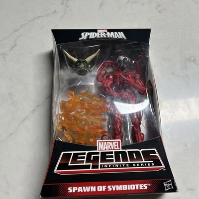 FIGURA DE ACCIÓN INFINITA CARNAGE (6") MARVEL LEGENDS (2013) SPAWN OF SIMBIOTES Foto 1 de 4