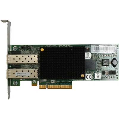 IBM (42D0494) LPe12002 Dual Port SFP - 8Gbps FH PCIe-x8 (10N9824) HBA Card - Image 1 of 2