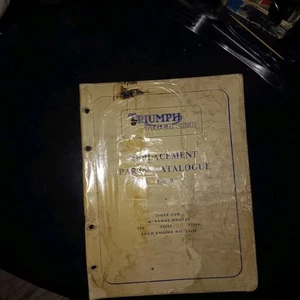 Triumph Parts Book Manual 1964 500cc 3TA 5TA T90 T100SS Cat#5 - Picture 1 of 13