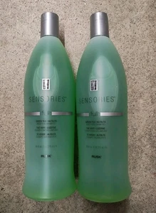 Lot Of 2 Rusk Sensories Full Green Tea + Alfalfa Bodifying Shampoo 35 oz Each - Picture 1 of 4