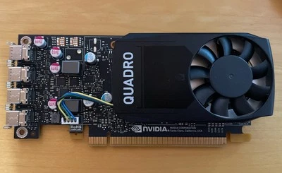 NVIDIA QUADRO P620 4 x Mini Display Port  2GB GDDR5 - Immagine 1 di 4