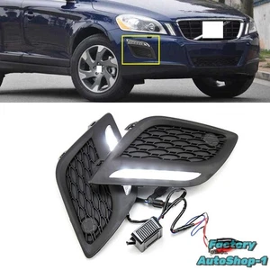 For Volvo XC60 2011-2013 Left & Right LED DRL Daytime Light Fog Lamp - Picture 1 of 5