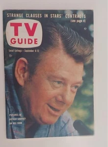 TV GUIDE SEPT 6 1958 RAYMOND BURR PERRY MASON TY HARDIN CHEYENNE ANDY WILLIAMS - Picture 1 of 12