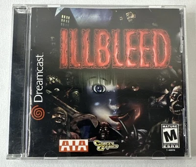 Illbleed Sega Dreamcast 2001 Completo Probado Auténtico Horror RARO Foto 1 de 4