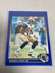 2024 Panini Score Football Blue Showcase #294 Marshall Faulk /100 - Bild 1 von 10