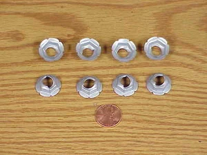 1972 73 74 75 76-84 NOS MoPar Side Marker Lamp NUTS Set 8 Plymouth Dodge Truck - Picture 1 of 1