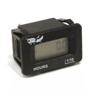 OEM Grasshopper Snap-in Hour Meter for 1988 Front Mount 1822K Zero Turn Tractors - Picture 1 of 8