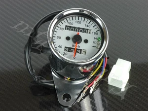 1-Tacho Chrom 60mm universal Yamaha XV125 XV250 XV500 XV535 XV750 Virago - Bild 1 von 1