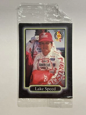 1990 Maxx Holly Farms Sealed Pack - Lake Speed #HF22 Geoff Bodine #HF14 - Image 1 of 2