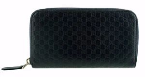 Authentische GUCCI Guccissima GG geprägtes Leder Reißverschluss Clutch Geldbörse Italien - Bild 1 von 11