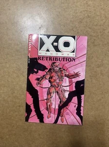 XO Manowar Retribution 1 1993 TPB Graphic Novel Valiant Comics Reprints #1-4 - Picture 1 of 2