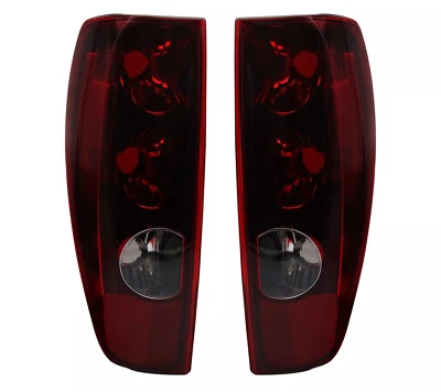 For 2004-2012 Chevy Colorado GMC Canyon Pickup Tail Light Brake Lamp Black Smoke - Image 1 of 4
