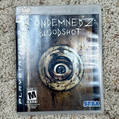 Condemned 2 Bloodshot Playstation 3 PS3 PREOWNED COMPLETE CIB - Image 1 of 4
