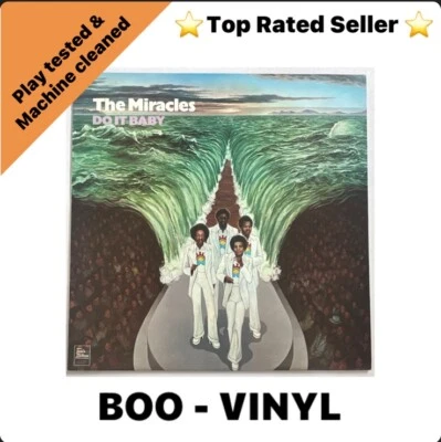 The Miracles - Do It Baby Lp Vinyl Record Soul Funk Tamla Motown Ex / Ex - Bild 1 von 4