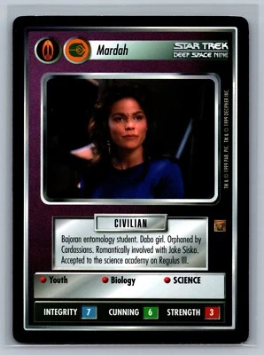 Star Trek CCG Mardah TCG Decipher Rules Of Acquisition - Image 1 of 2